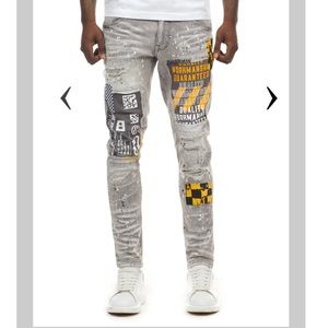 Smoke Rise men’s graphic jeans